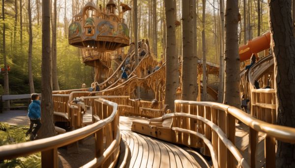 Le parc de loisirs bois des lutins à Diémoz pour toute la famille