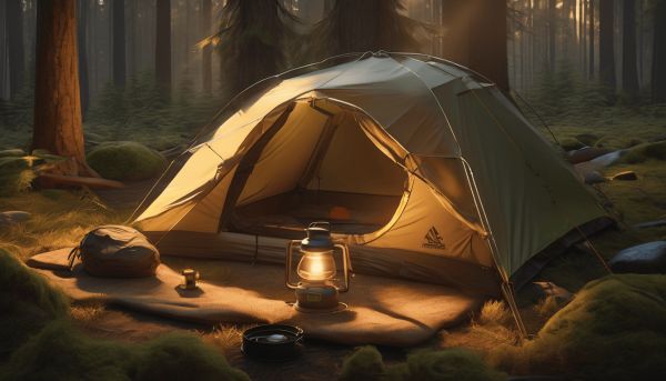 Profitez d’un bivouac agréable avec une tente 2 places